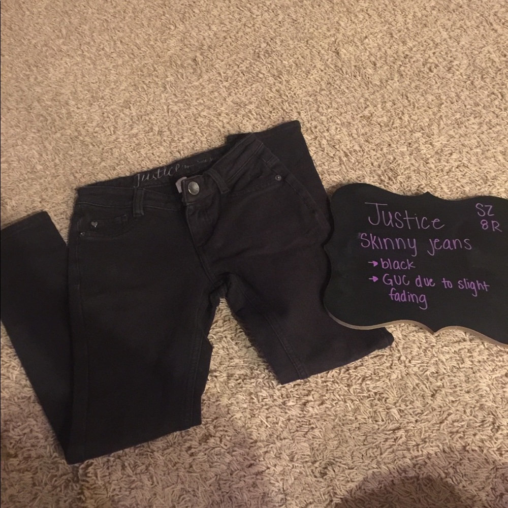 Justice skinny jeans